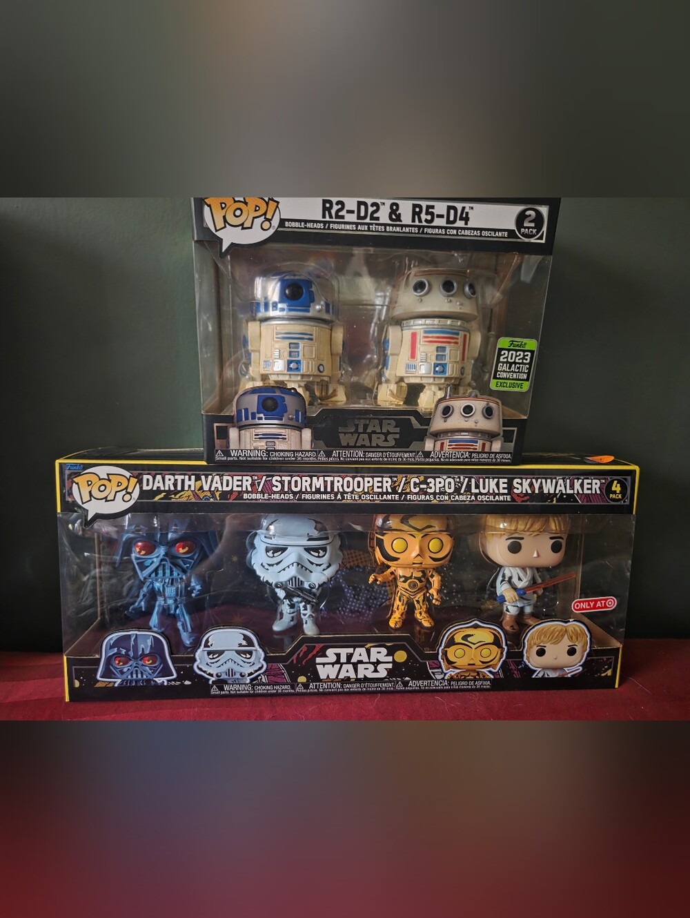 Star Wars Funko Pop Sets Bundle